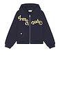 view 4 of 4 SWEAT À CAPUCHE HANGING LETTERS in Navy