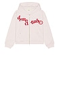 view 4 of 4 SWEAT À CAPUCHE HANGING LETTERS in Off White