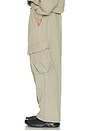 view 4 of 5 Baggy Cargo Sweats in Beige