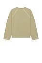 Waffle Raglan Long Sleeve Tee
