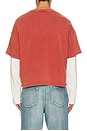 view 3 of 5 Polaris Layered Tee in Red