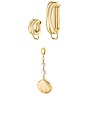 view 1 of 4 Shell Charm Starter Set in Gold