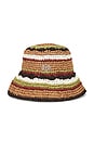 view 1 of 2 Crochet Bucket Hat in Multi