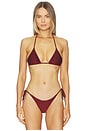 view 1 of 4 Melissa Top in Burgundy