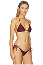 view 2 of 4 Melissa Top in Burgundy