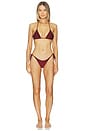 view 4 of 4 Melissa Top in Burgundy