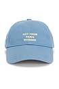 view 1 of 2 Casquette Slogan in Atlantic Blue
