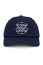 view 1 of 2 La Casquette Slogan Hat in Navy