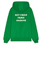 view 1 of 4 Le Hoodie Slogan in Green