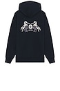 view 1 of 3 Le Hoodie Embleme Chevaux in Navy