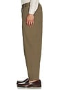 view 4 of 5 Le Pantalon Cropped Twill Pants in Taupe