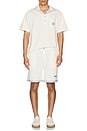 view 4 of 4 Damier Polo in Off White