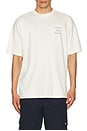 view 3 of 3 Cursive T-Shirt in Off White