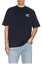 view 2 of 4 Drole De Monsieur Le T-Shirt Slogan in Navy