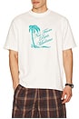 view 1 of 4 T-Shirt Slogan Palmiers in Off White