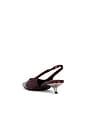 view 3 of 5 Slingback Pump in Maroon