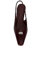 view 4 of 5 Slingback Pump in Maroon