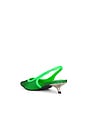 view 3 of 5 Slingbacks in Neon Green & Mesh