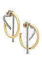 view 1 of 3 PENDIENTES TE AMO in Shiny Gold