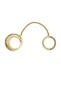 view 3 of 3 Maxwell Ring Cuff in Gold & Pave