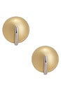 view 1 of 2 Jane Oversized Stud Earrings in Gold & Silver