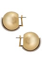 view 2 of 2 Jane Oversized Stud Earrings in Gold & Silver
