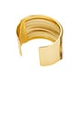 view 3 of 4 Primo Arm Cuff in Gold & Brown
