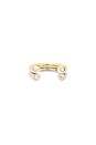 view 2 of 6 Miley Stackable Ring in Two Tone