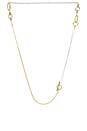 view 1 of 4 COLLIER BENSON in Gold, Gunmetal, & Crystal