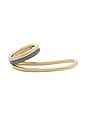 view 1 of 3 Farah Hand Ring in Gold, Gunmetal, & Crystal