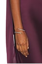 view 5 of 4 Vesey Cuff in Iridium, Gunmetal, & Crystal