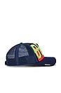 view 3 of 3 Danse Trucker Cap in Blue