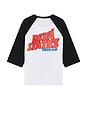 view 2 of 4 Axe Long Sleeve Raglan Tee in Black