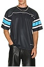 view 3 of 4 Ballistic Mesh Jersey Top in Black & Multi