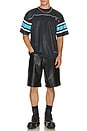 view 4 of 4 Ballistic Mesh Jersey Top in Black & Multi