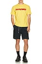 view 4 of 4 Mystic Retro T-Shirt in Yellow