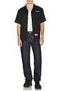 view 5 of 5 Pins Bowling Shirt in Black