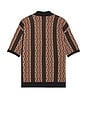 view 2 of 5 Hexagons Knitted Polo in Multi