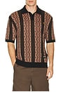 view 4 of 5 Hexagons Knitted Polo in Multi