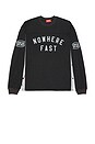 view 5 of 5 Static Long Sleeve Mesh Jersey in Black