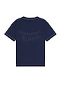 view 2 of 3 Fuzz GFX Retro T-Shirt in Indigo Dyed Blue