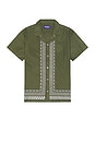 view 1 of 4 Relic Embroidered Shirt in Olive Green