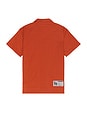 view 2 of 4 Relic Embroidered Shirt in Red & Terracotta
