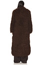 view 4 of 5 Faye Fur Coat in Chocolate