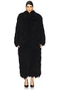 view 2 of 4 Faye Fur Coat in Black