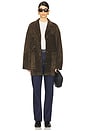 view 5 of 5 Bettina Suede Jacket in Green