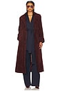 view 2 of 4 Corrin Coat in Burgundy
