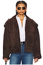 view 1 of 5 Frida Jacket in Brown