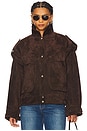 view 2 of 5 Frida Jacket in Brown