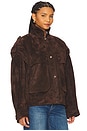 view 3 of 5 Frida Jacket in Brown